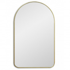 Зеркало вертикальное арочной формы в золотой раме Arch M Gold (Арч) Smal 60*97 см 